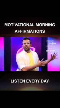 Motivational Morning Affirmations In Hindi For Success In Life..(listen to this every morning)