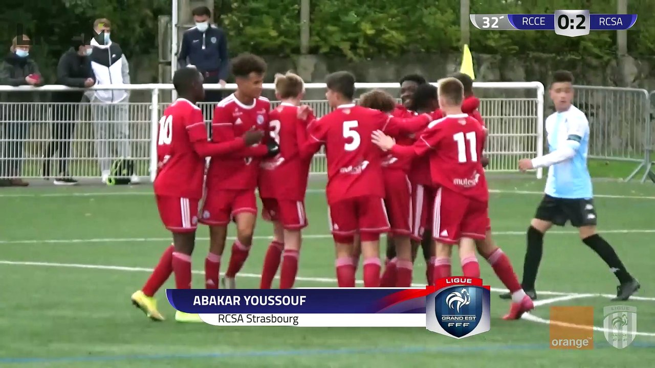 U15 Grand Est Orange : Epernay - Strasbourg (0-4), le résumé
