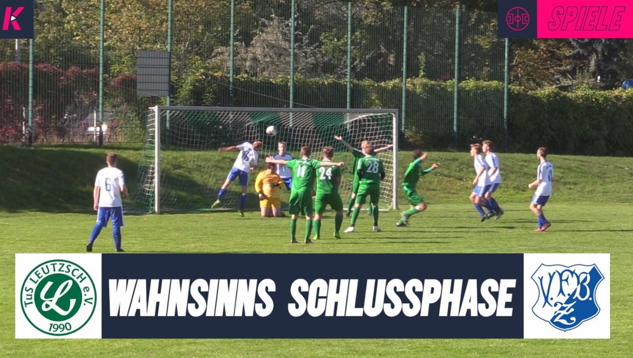 Niklas Haubenreisser's Doppelpack reicht nicht: TuS Leutzsch - VfB Zwenkau (U19-Kreisoberliga)