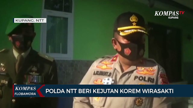 HUT TNI, Polda NTT Beri Kejutan Korem Wirasakti