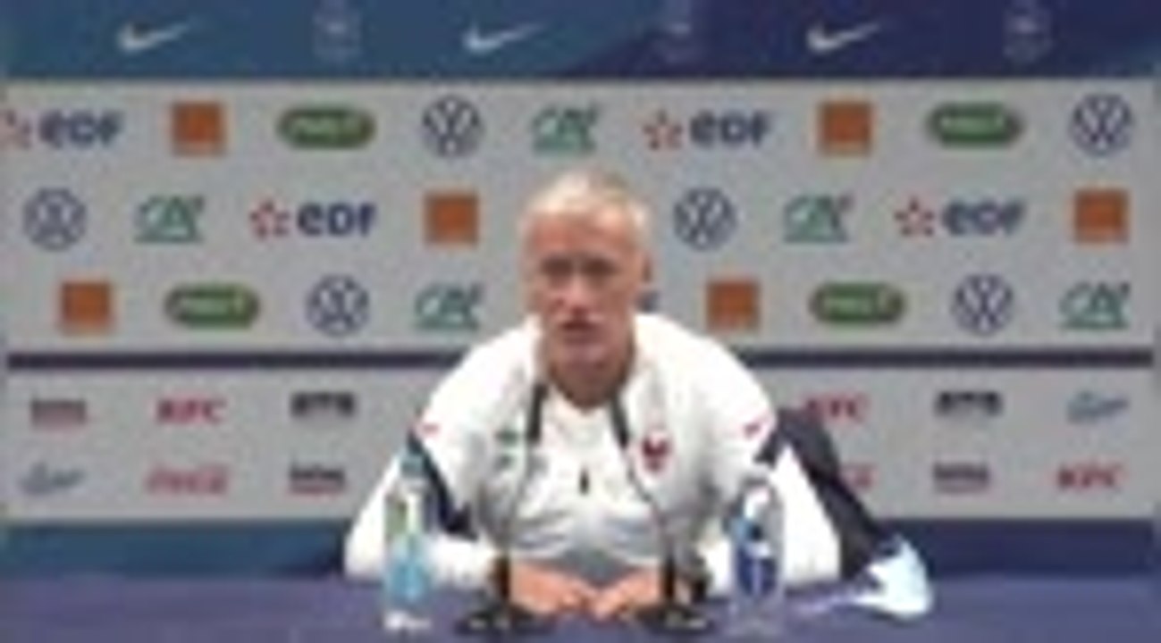 Bleus - Deschamps : "Le coronavirus prend beaucoup de place"