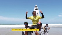Objectif JO 2024 pour Kauli Vaast, prodige tahitien et étoile montante du surf français