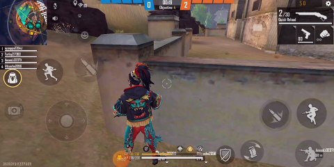 Clashes squad in freefire game
