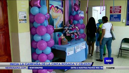Inicia la campaña de la cinta rosada y celeste  - Nex Noticias