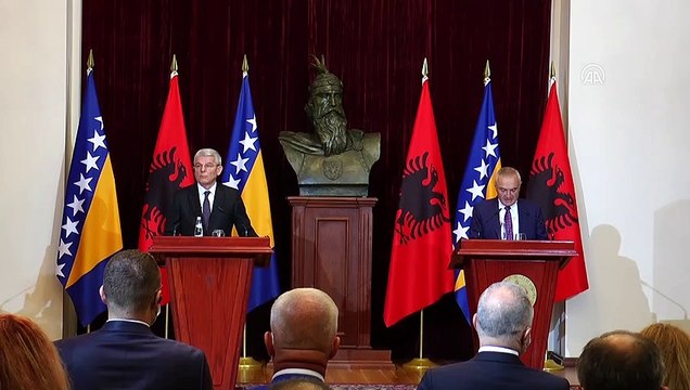 Bosna Hersek Devlet Başkanlığı Konseyi Başkanı Dzaferovic Arnavutluk'ta - TİRAN