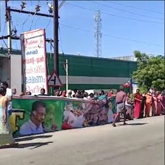 O Panneerselvam welcomed with banner calling him 'Tomorrow's CM'