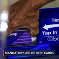 DOTr suspends mandatory use of Beep cards in EDSA bus system