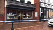 £100k worth of jewellery was stolen from George Banks Jewellers in Lune Street