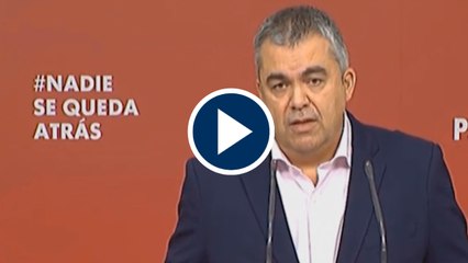 El PSOE señala que no es momento de hablar de moción de censura en Madrid