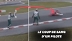 Ce pilote de kart s'en prend violemment à un adversaire après son abandon