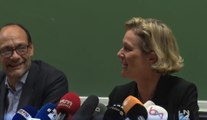 Delphine de Saxe-Cobourg fond en larmes devant la presse: elle évoque son mari avec beaucoup d'émotion