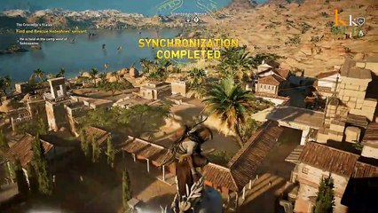 Assassins Creed Origins Rescue Hotephres Servent gameplay