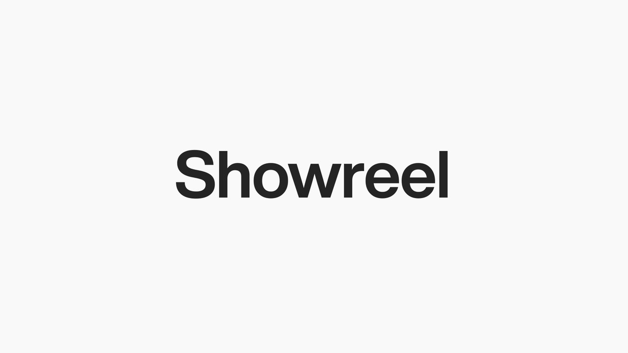 Website Showreel 2020