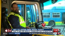 GET bus offering free rides today