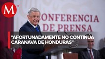 Guatemala y Honduras convencieron a caravana migrante de regresar: AMLO