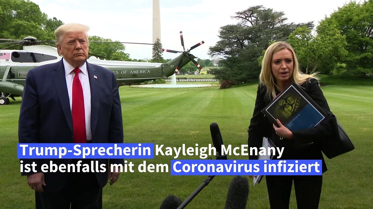 Trump-Sprecherin Kayleigh McEnany ebenfalls mit Corona infiziert