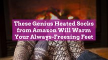 These Genius Heated Socks from Amazon Will Warm Your Always-Freezing Feet