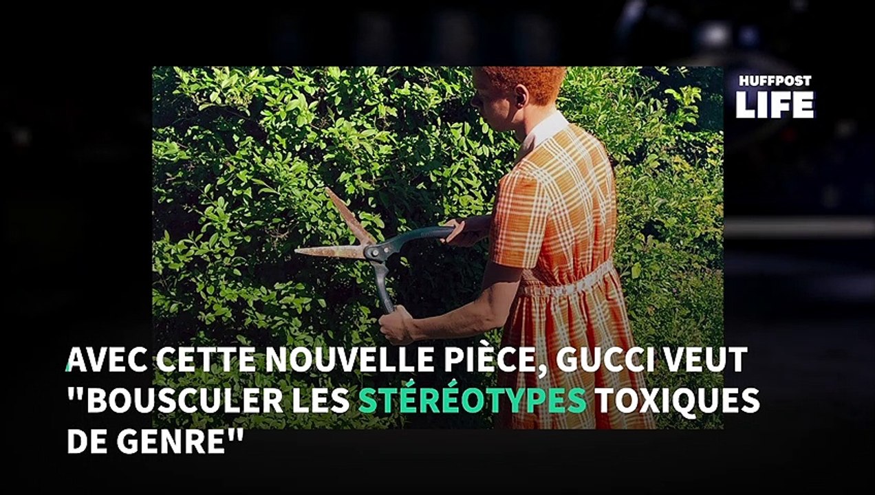 Gucci lance une robe tartan, mais pour les hommes