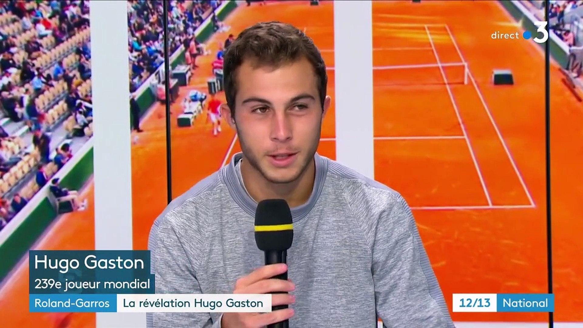 Roland-Garros : Hugo Gaston et Fiona Ferro, les deux révélations du tennis  français - Vidéo Dailymotion
