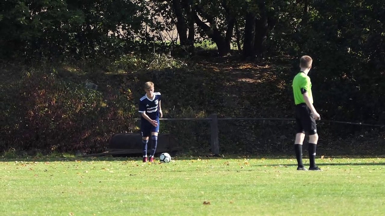 Der Ausgleich für den JFV Eichsfeld durch ein Eigentor der JSG Schwarz-Gelb