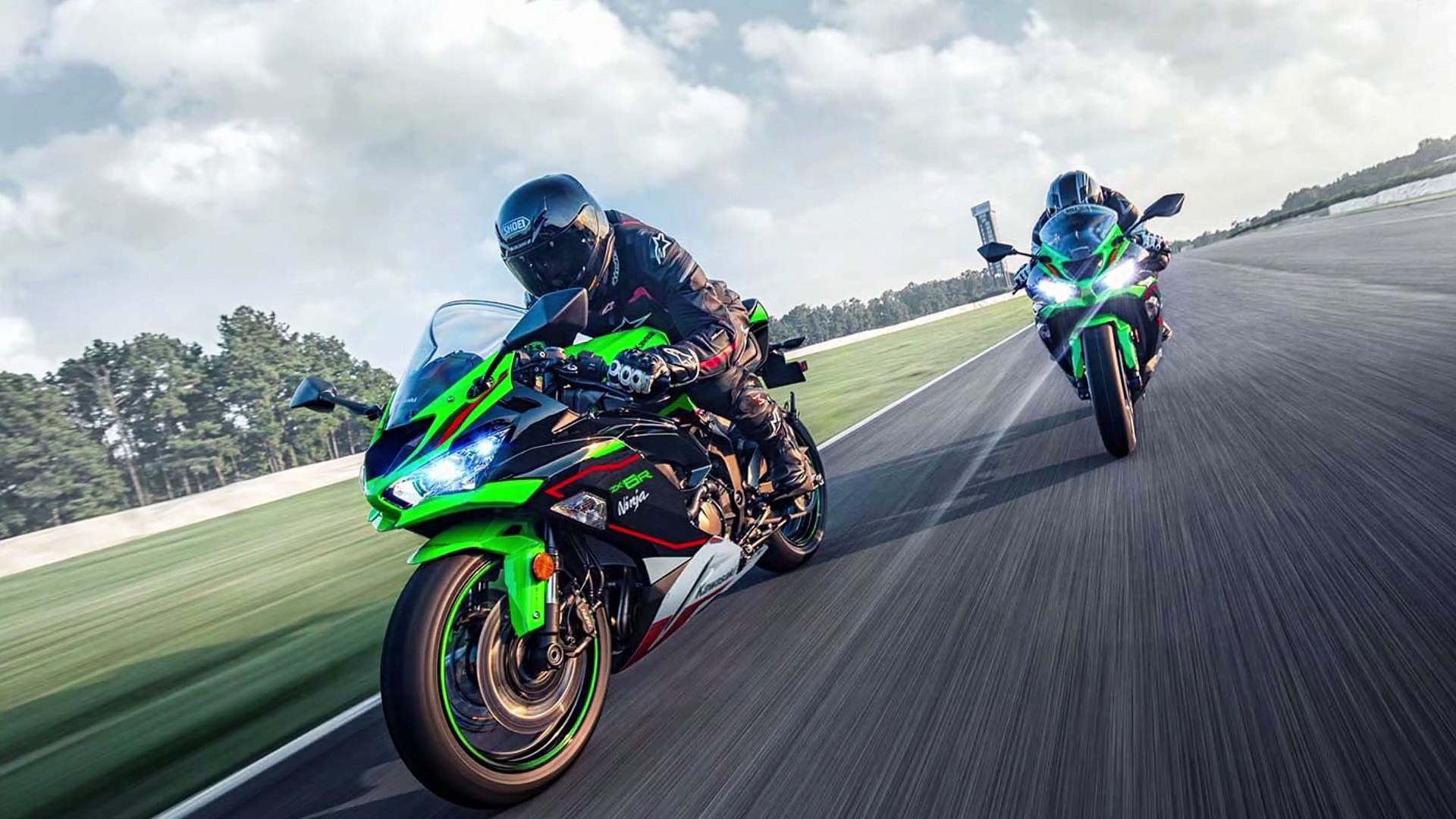 2021 Kawasaki Ninja ZX-6R And ZX-14R First Look Preview - video
