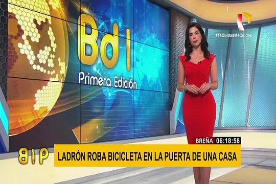 Captan robo de bicicletas en Breña y San Juan de Miraflores