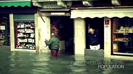 Venecia usó por primera vez el sistema Mose que impide inundaciones
