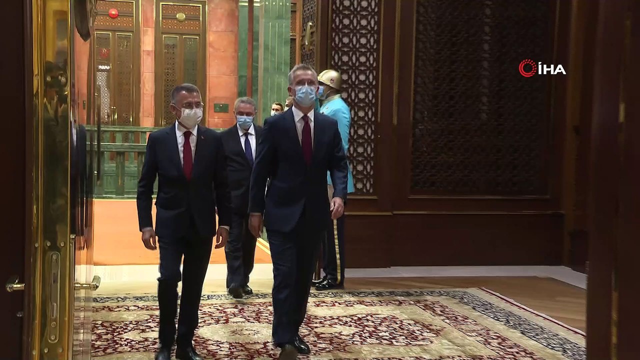 Cumhurbaşkanı Erdoğan, NATO Genel Sekreteri Jens Stoltenberg'i kabul etti