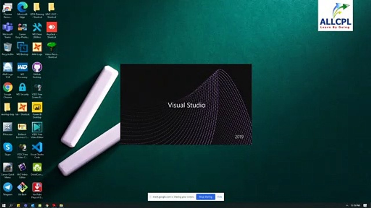 How to Create new  project in Visual studio 2019