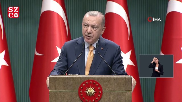 Cumhurbaşkanı Erdoğan yeni kararları açıkladı