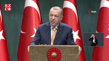 Cumhurbaşkanı Erdoğan yeni kararları açıkladı