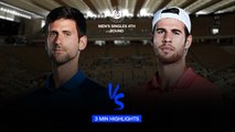 French Open 2020 - Highlights: Novak Djokovic races past Karen Khachanov and into quarter-finals