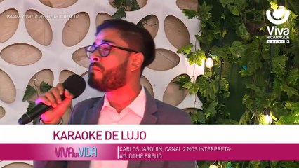 Primera Ronda: Carlos Jarquín interpreta "Ayudame Freud" en el Karaoke de Lujo