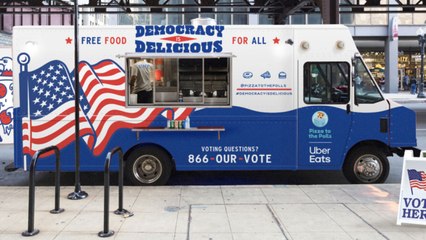 Uber Deploying Free Food Trucks to Select Cities on Election Day to Make Sure Voters Don't
