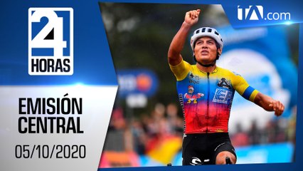 Noticias Ecuador: Noticiero 24 Horas, 05/10/2020 (Emisión Central)