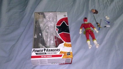 Power Rangers Lightning Collection Zeo Red Ranger Unboxing