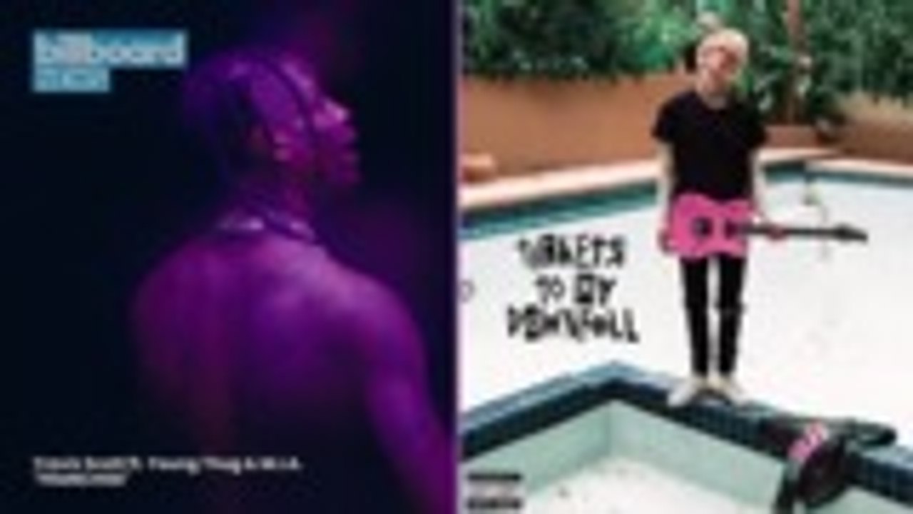 Travis Scott's 'Franchise' at No. 1 on Hot 100, Machine Gun Kelly's 'Tickets to My Downfall' Atop Billboard 200 | Billboard News