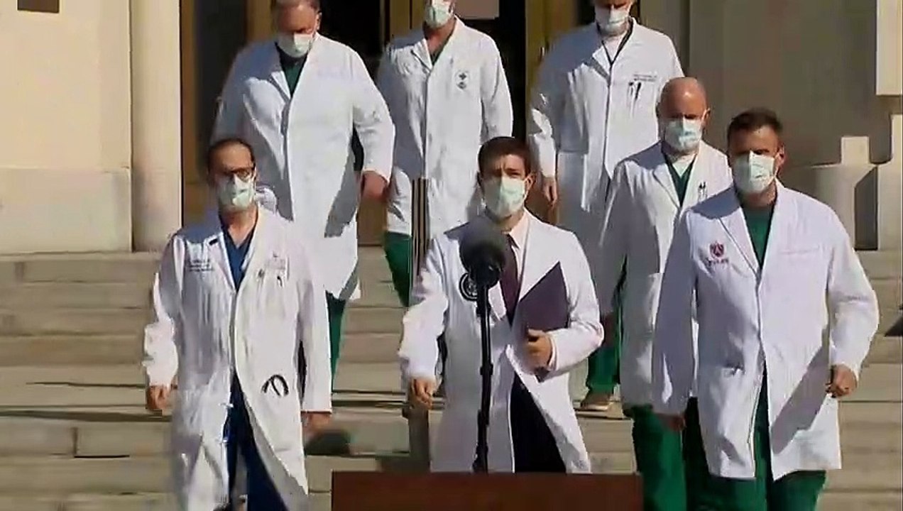 'Wie in Nordkorea' - Die Kommunikation zu Covid-19-Patient Trump