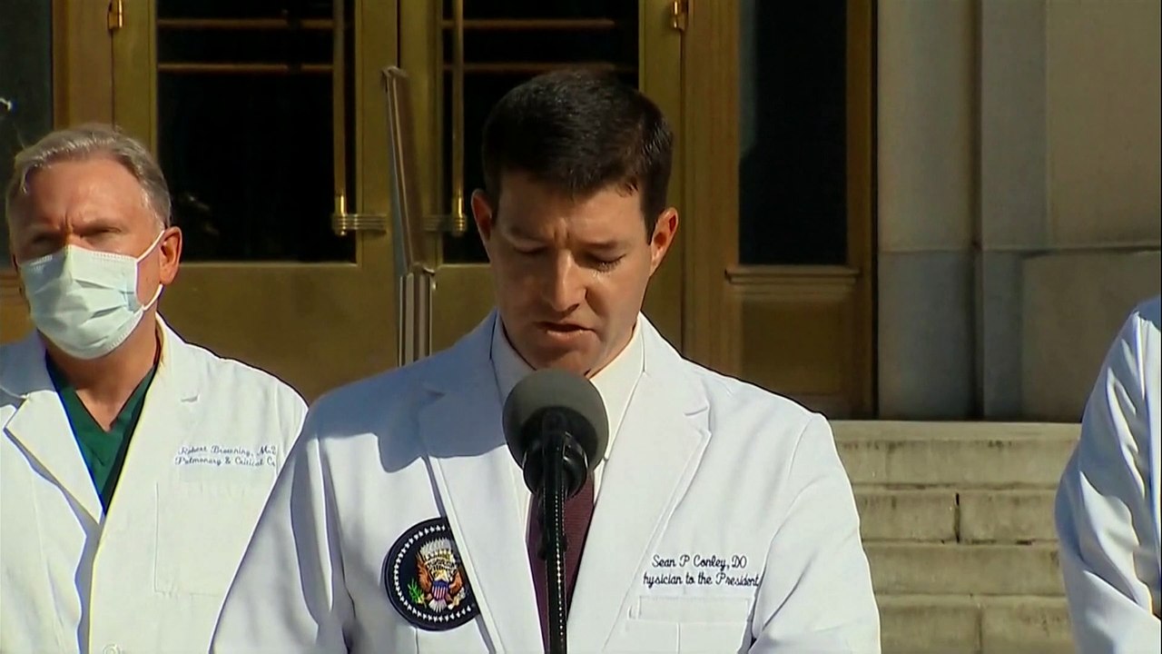 Nach drei Tagen Krankenhaus: Grünes Licht für Trumps Entlassung