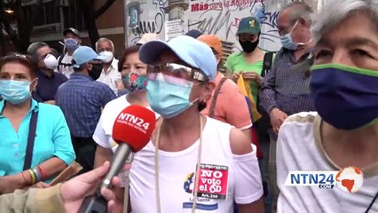 Reporte protesta de maestros en Venezuela