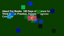 About For Books  180 Days of Science for Third Grade: Practice, Assess, Diagnose Complete