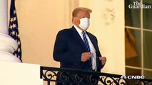 ‘Don't be afraid of it’- Trump removes mask as he returns to White House