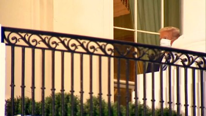 Trump tira a máscara ao voltar à Casa Branca