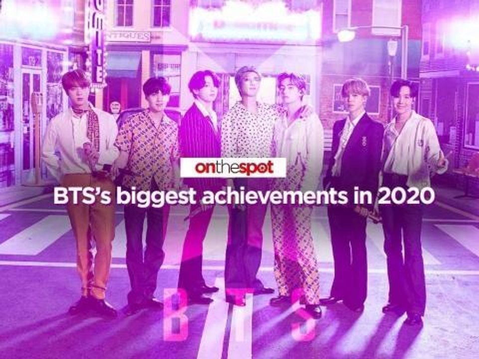 On the Spot: BTS's biggest achievements in 2020