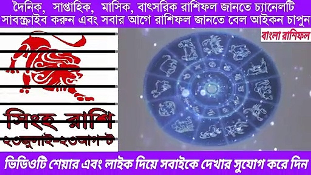 Ajker Rashifal Bangla 6 October 2020