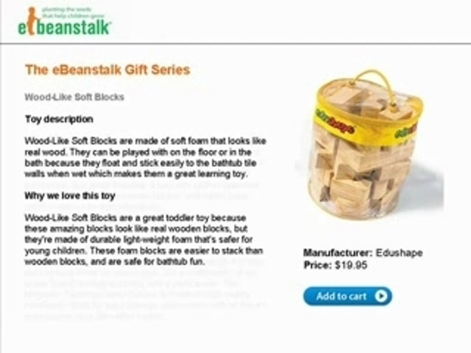 Baby Learning & Education Toys by eBeanstalk