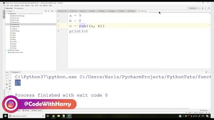 23                        Functions And Docstrings _ Python Tutorials For Absolute Beginners In Hindi - 23 ( 1080 X 1080 )