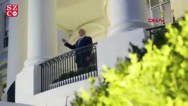 Corona virüs tedavisi gören ABD Başkanı Trump taburcu oldu