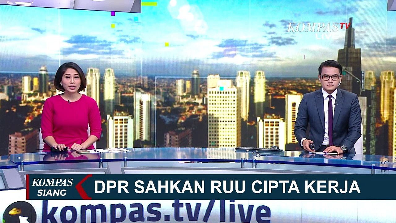 DPR Sahkan UU Cipta Kerja, 7 Fraksi Setuju dan 2 Menolak