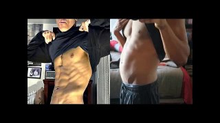 Losing abs after a show- Natural Palumboism
